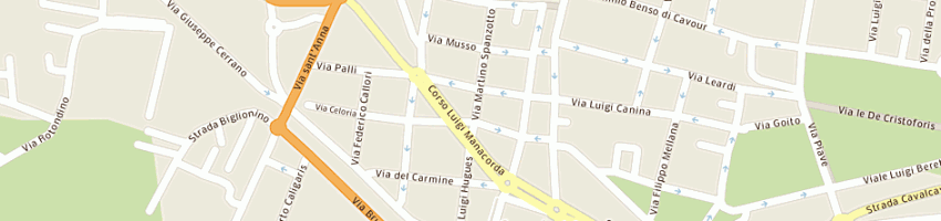Mappa della impresa marletta francesco a CASALE MONFERRATO