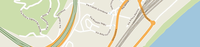 Mappa della impresa de crescenzo ugo a SAVONA