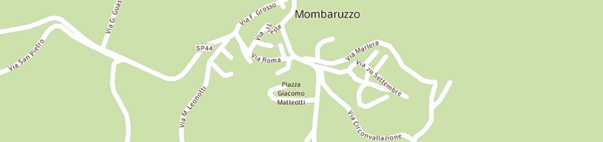 Mappa della impresa berretta fabrizio a MOMBARUZZO
