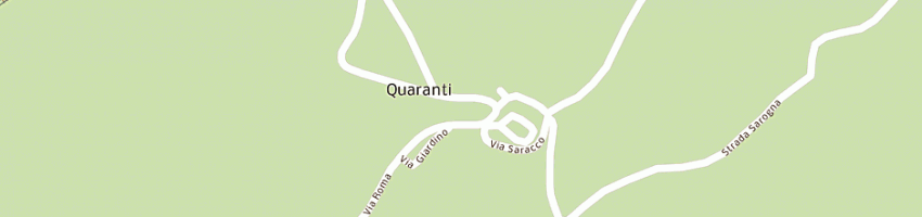 Mappa della impresa municipio a QUARANTI