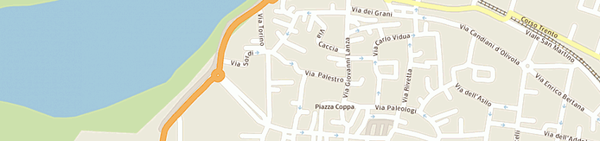 Mappa della impresa l'angolo del pane sas di bernaudo gian luca e c a CASALE MONFERRATO