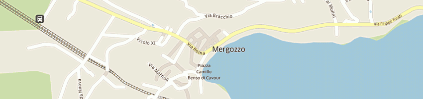 Mappa della impresa caffe' portici a MERGOZZO