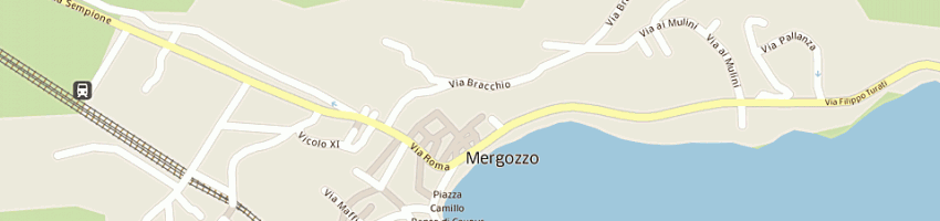 Mappa della impresa fustellificio rabattoni snc di rabattoni silvano e c a MERGOZZO