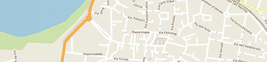 Mappa della impresa arteo di ippolito leonardo a CASALE MONFERRATO