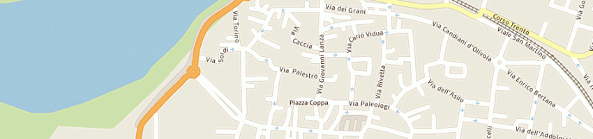 Mappa della impresa barigazzi luciano a CASALE MONFERRATO