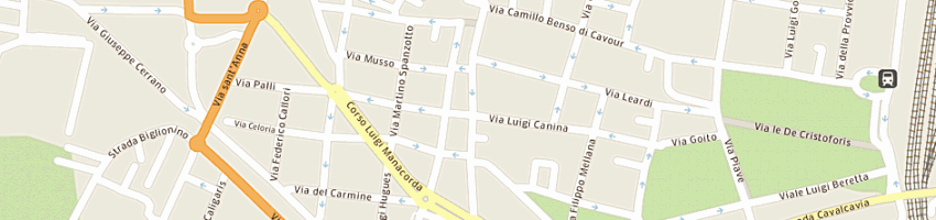 Mappa della impresa mattia sas di marino nicola e c a CASALE MONFERRATO