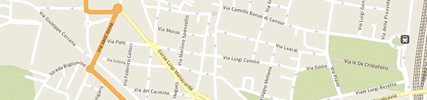 Mappa della impresa coppo paola a CASALE MONFERRATO