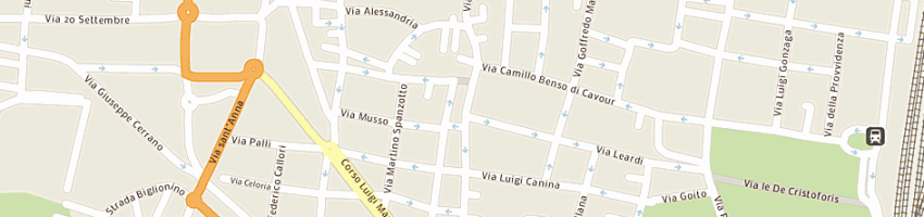 Mappa della impresa menighetti carlo a CASALE MONFERRATO