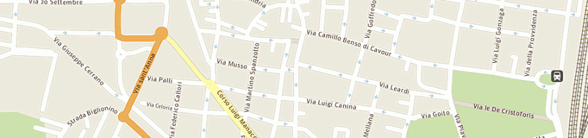 Mappa della impresa leporati augusto a CASALE MONFERRATO