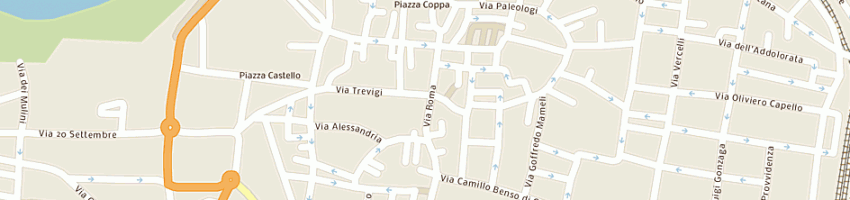 Mappa della impresa profumeria conti di rosemma coppo sas a CASALE MONFERRATO