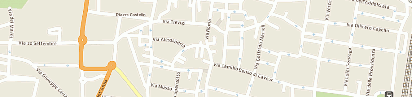 Mappa della impresa scagliotti roberta a CASALE MONFERRATO