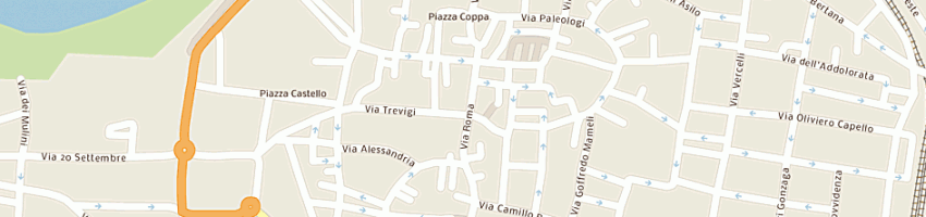 Mappa della impresa ascot srl a CASALE MONFERRATO