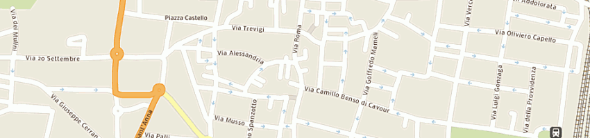 Mappa della impresa profumeria lauretta di polello laura a CASALE MONFERRATO