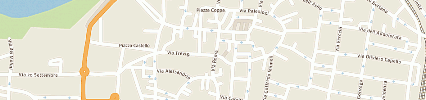 Mappa della impresa g e g srl a CASALE MONFERRATO