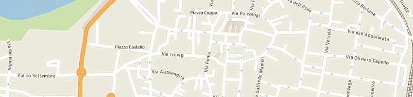Mappa della impresa farmacia freddi a CASALE MONFERRATO