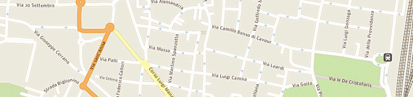 Mappa della impresa leo (srl) a CASALE MONFERRATO