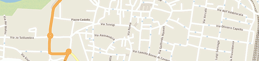 Mappa della impresa casa del regalo a CASALE MONFERRATO