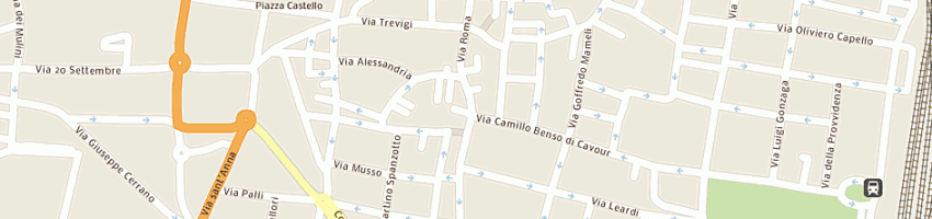 Mappa della impresa rustico 1911 srl a CASALE MONFERRATO