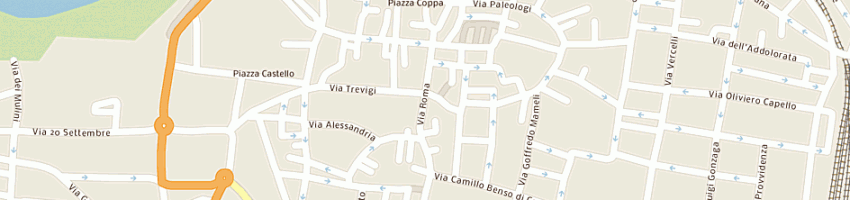 Mappa della impresa emerson srl unipersonale a CASALE MONFERRATO