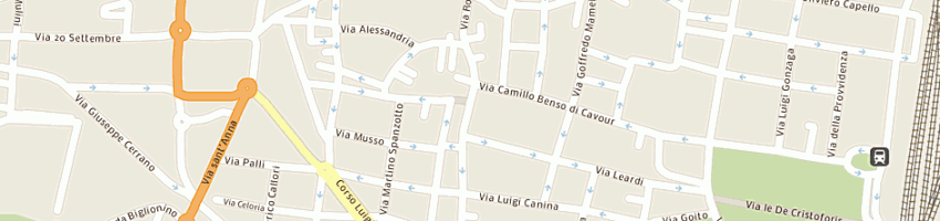 Mappa della impresa l'idea pranzo a CASALE MONFERRATO