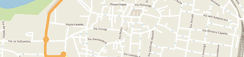 Mappa della impresa riposio giochi di luigi prevignano e c sas a CASALE MONFERRATO