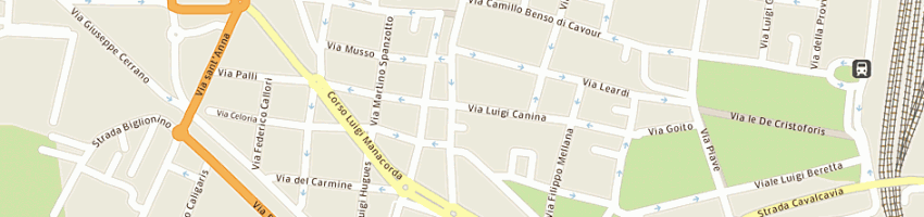 Mappa della impresa vernoni maria luisa a CASALE MONFERRATO