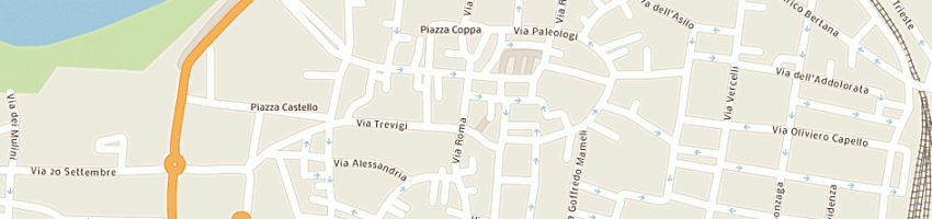 Mappa della impresa stat viaggi snc a CASALE MONFERRATO