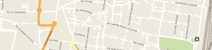 Mappa della impresa my way snc a CASALE MONFERRATO