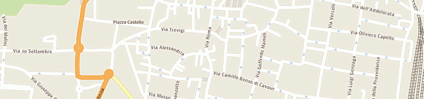 Mappa della impresa gioria arch carlo a CASALE MONFERRATO