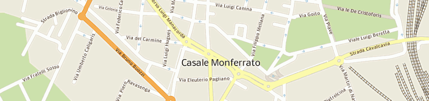 Mappa della impresa scarrone paolo a CASALE MONFERRATO