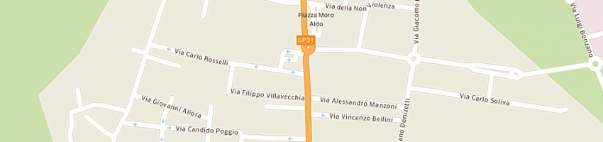 Mappa della impresa caffe' romano a CASALE MONFERRATO