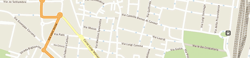 Mappa della impresa mapi di majerowicz malgorzata danuta a CASALE MONFERRATO