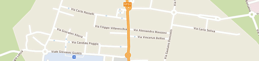 Mappa della impresa leuzzi antonio a CASALE MONFERRATO