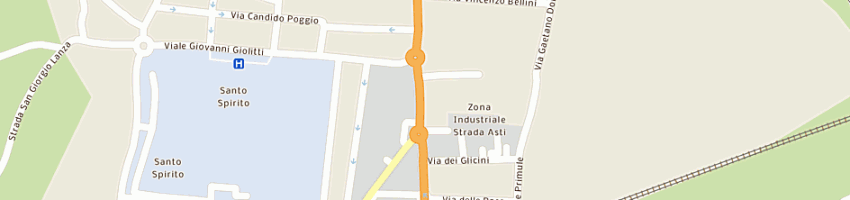 Mappa della impresa sanpaolo imi spa a CASALE MONFERRATO
