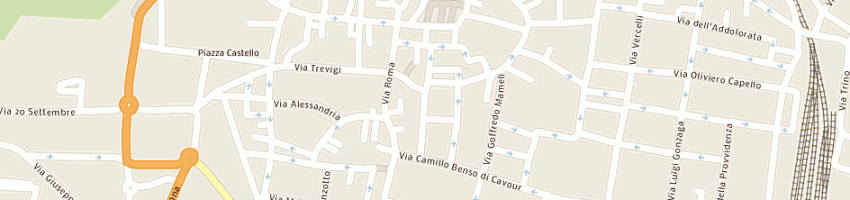 Mappa della impresa missana mirto a CASALE MONFERRATO