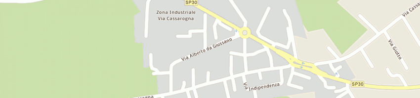 Mappa della impresa il germoglio di volpe e c snc a ACQUI TERME