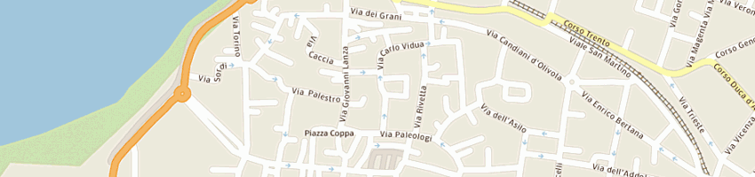 Mappa della impresa asl 21 a CASALE MONFERRATO