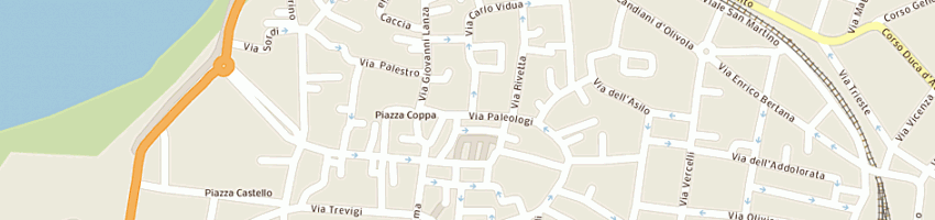Mappa della impresa pagliano arredamenti (srl) a CASALE MONFERRATO