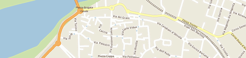 Mappa della impresa avanguard look di degiovanni paola a CASALE MONFERRATO