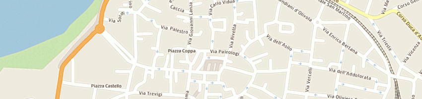 Mappa della impresa taricco carlo a CASALE MONFERRATO