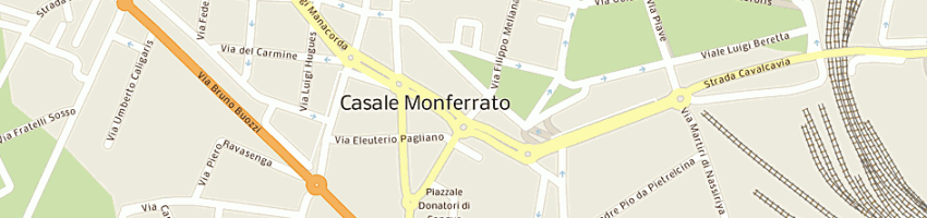 Mappa della impresa roberto di scarrone roberto a CASALE MONFERRATO