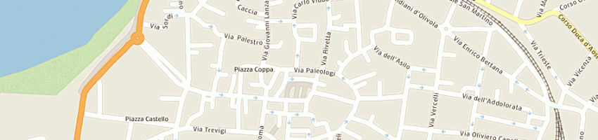 Mappa della impresa piovesan gian piero a CASALE MONFERRATO