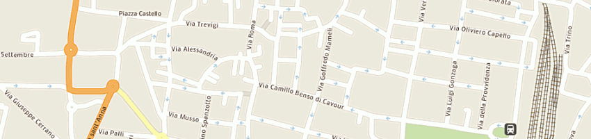 Mappa della impresa estetica afrodite di buso mariagrazia a CASALE MONFERRATO