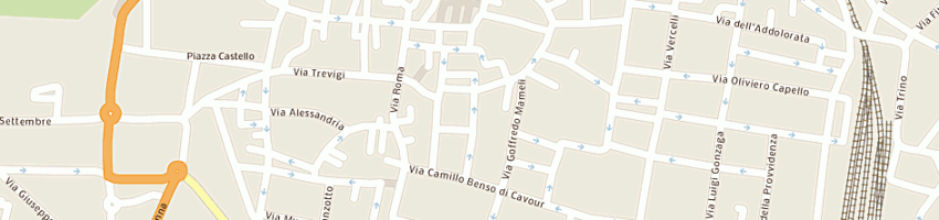 Mappa della impresa studio legale associato arduino e serianni a CASALE MONFERRATO