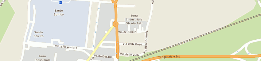 Mappa della impresa fer-allumin sas di rota silvia e  c a CASALE MONFERRATO