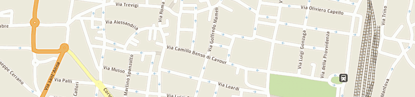 Mappa della impresa marzo srl a MILANO