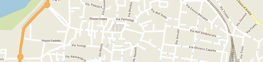Mappa della impresa lorini paola a CASALE MONFERRATO