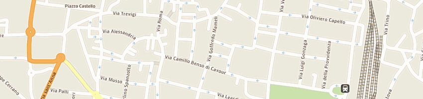 Mappa della impresa casa editrice hoepli spa a MILANO
