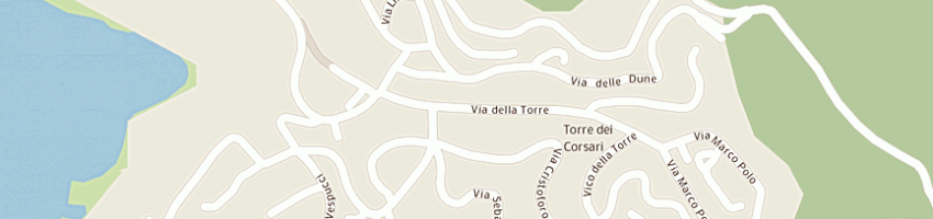 Mappa della impresa ristorante torre dei corsari a ARBUS