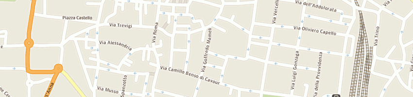 Mappa della impresa habitat srl a CASALE MONFERRATO